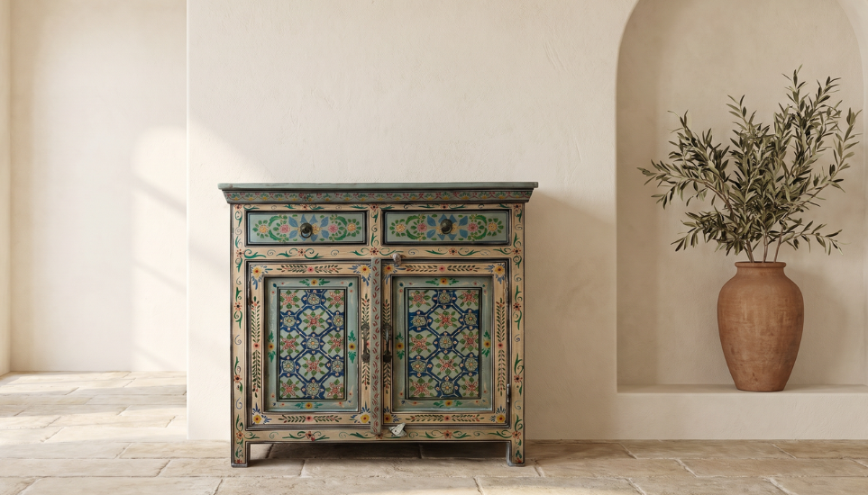 Hand-Carved Solid Wood Sideboards